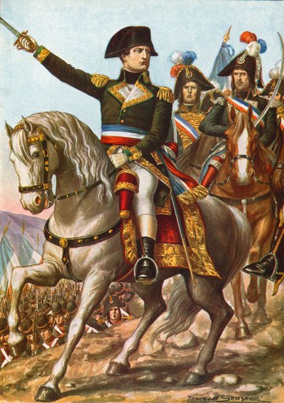 Napoléon lors de la première campagne d